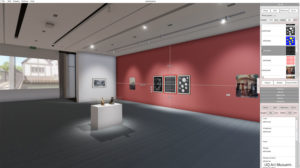 Drag and drop exhibition design