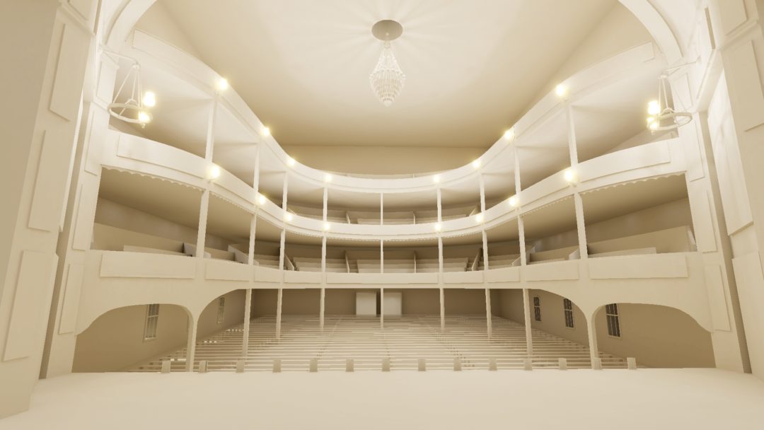 Visualising Lost Theatres Project - Ortelia Interactive