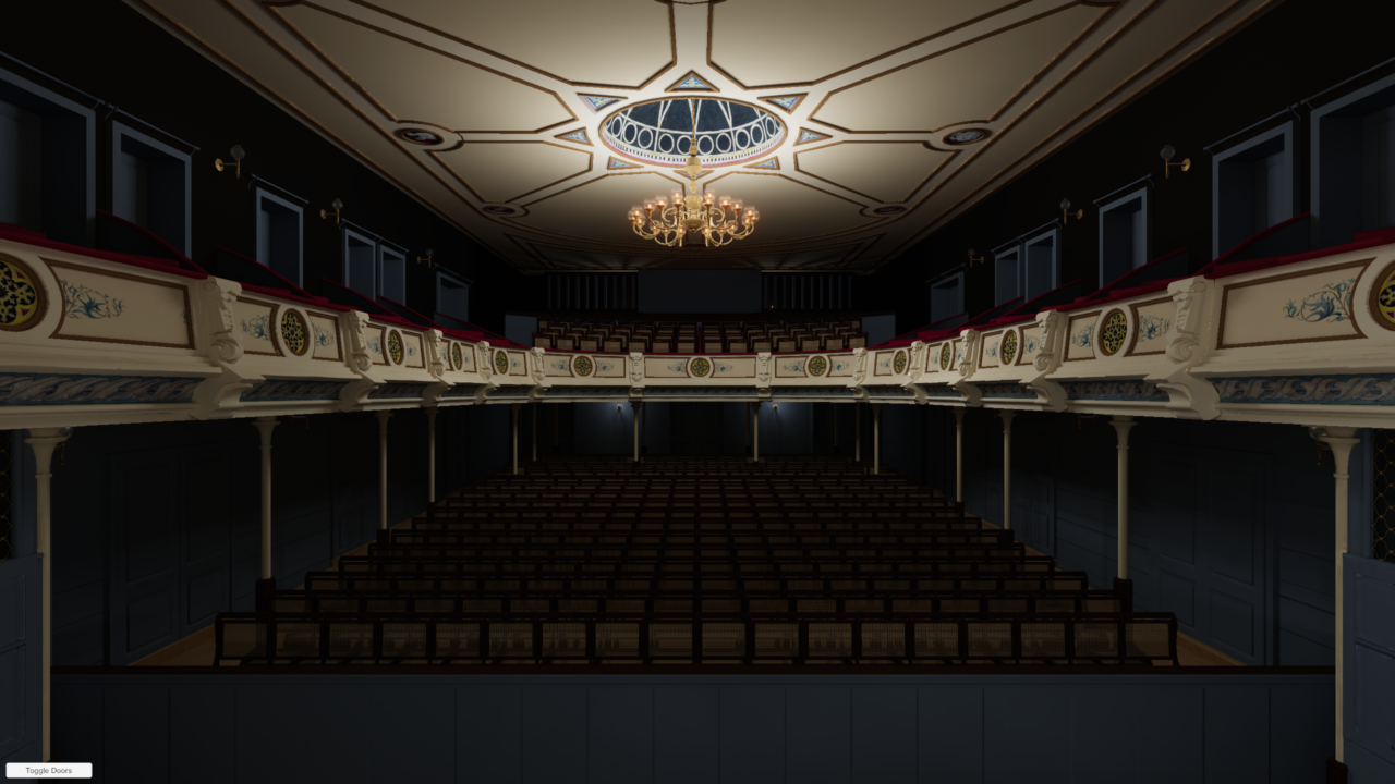 Visualising Lost Theatres Project - Ortelia Interactive