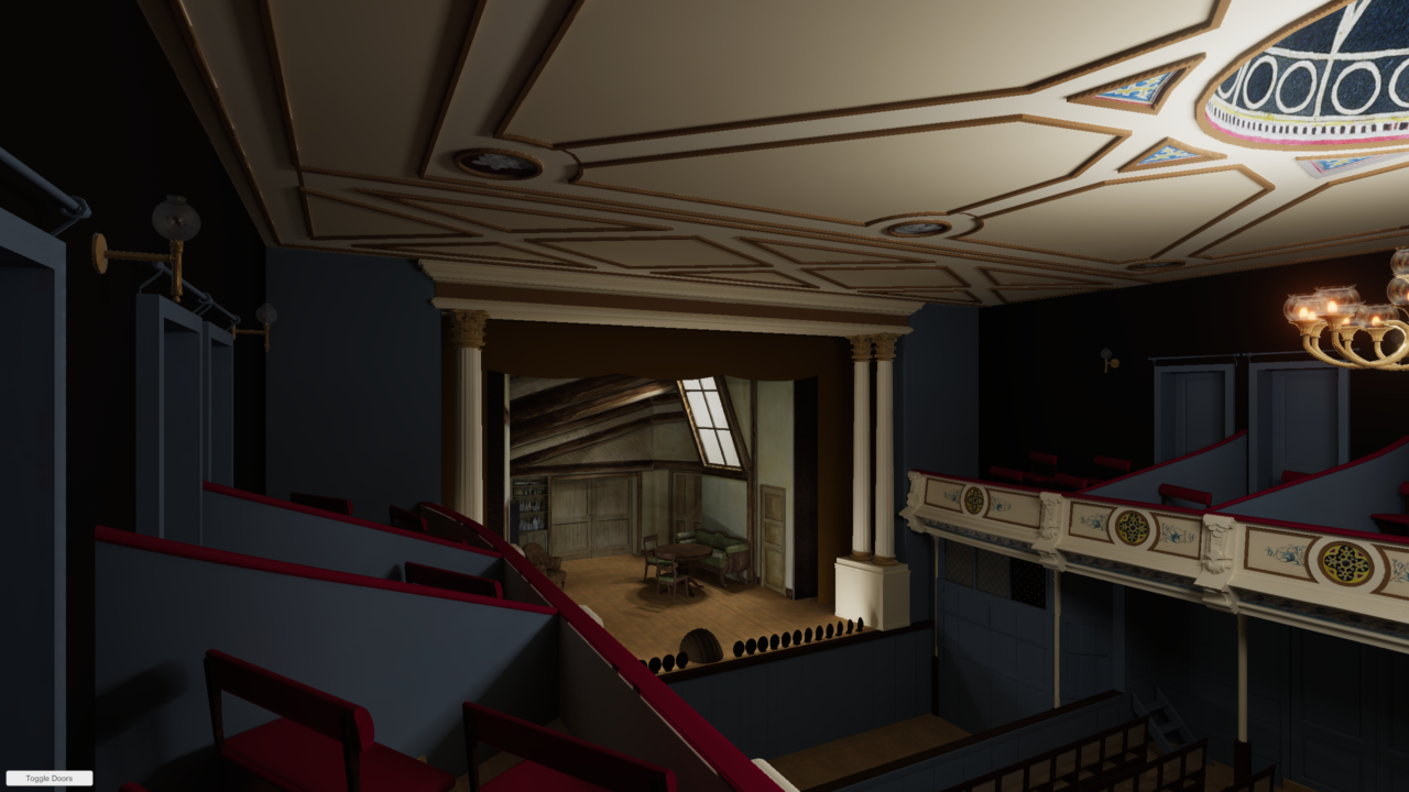 Visualising Lost Theatres Project - Ortelia Interactive