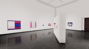 Curator image from ‘A Second Horizon’. Art Gallery of Grande Prairie 2025